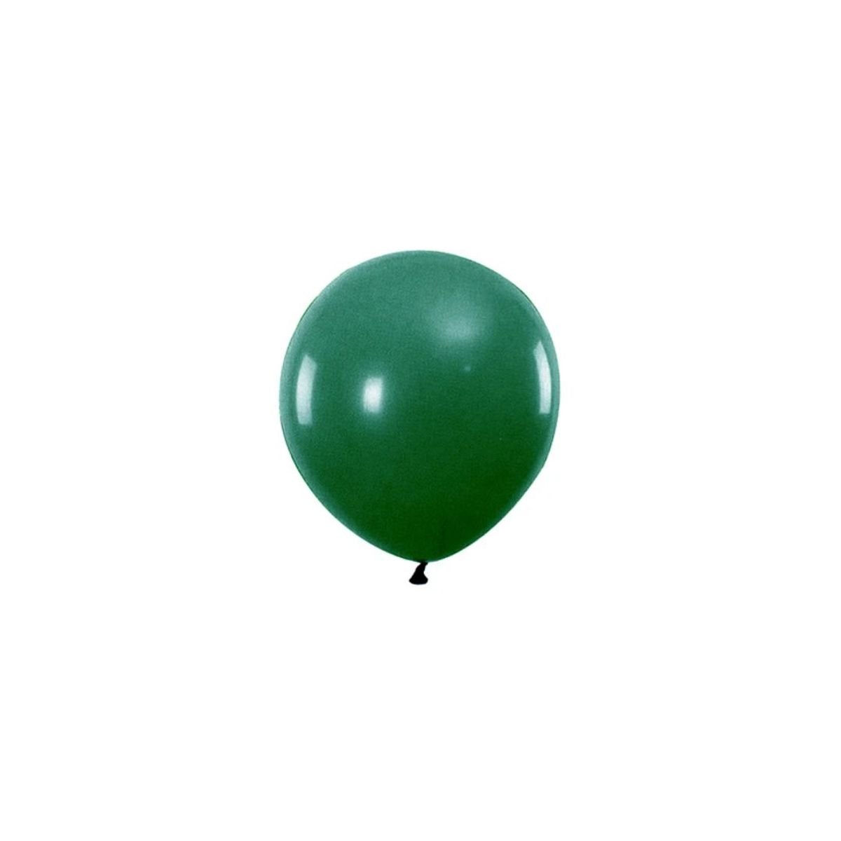 GENERICO - Globo De Látex Color  Verde Oscuro 25pcs 30cm