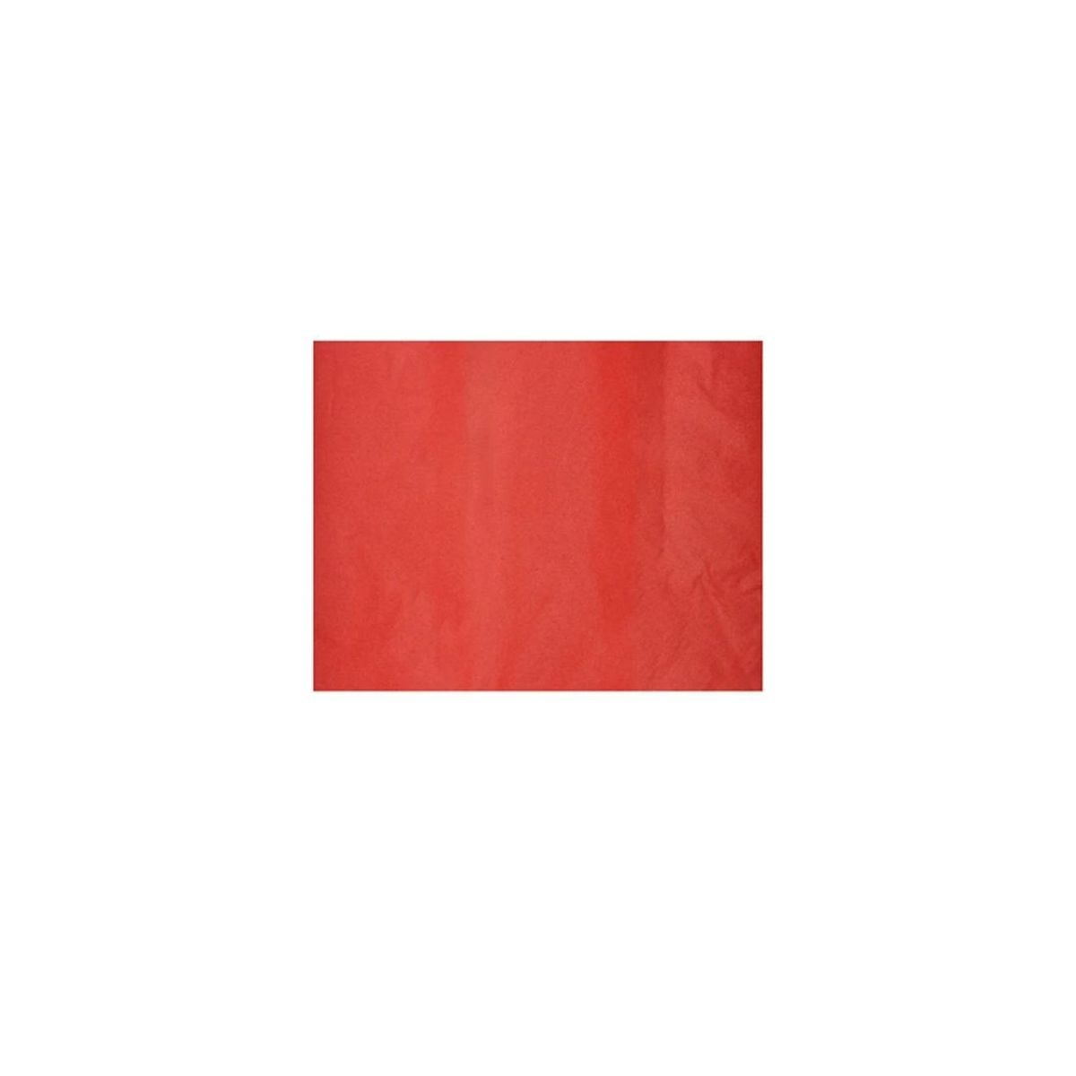 GENERICO - Papel De Seda Color Rojo 10pcs 50x66cm