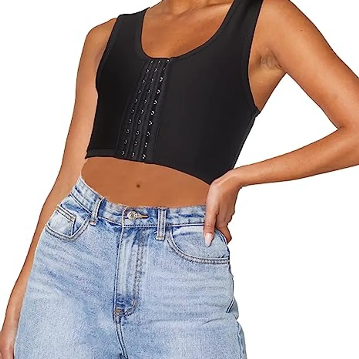 EDWINAYY - Binder Tomboy Faja De Compresion De Pechos Corset Vendaje