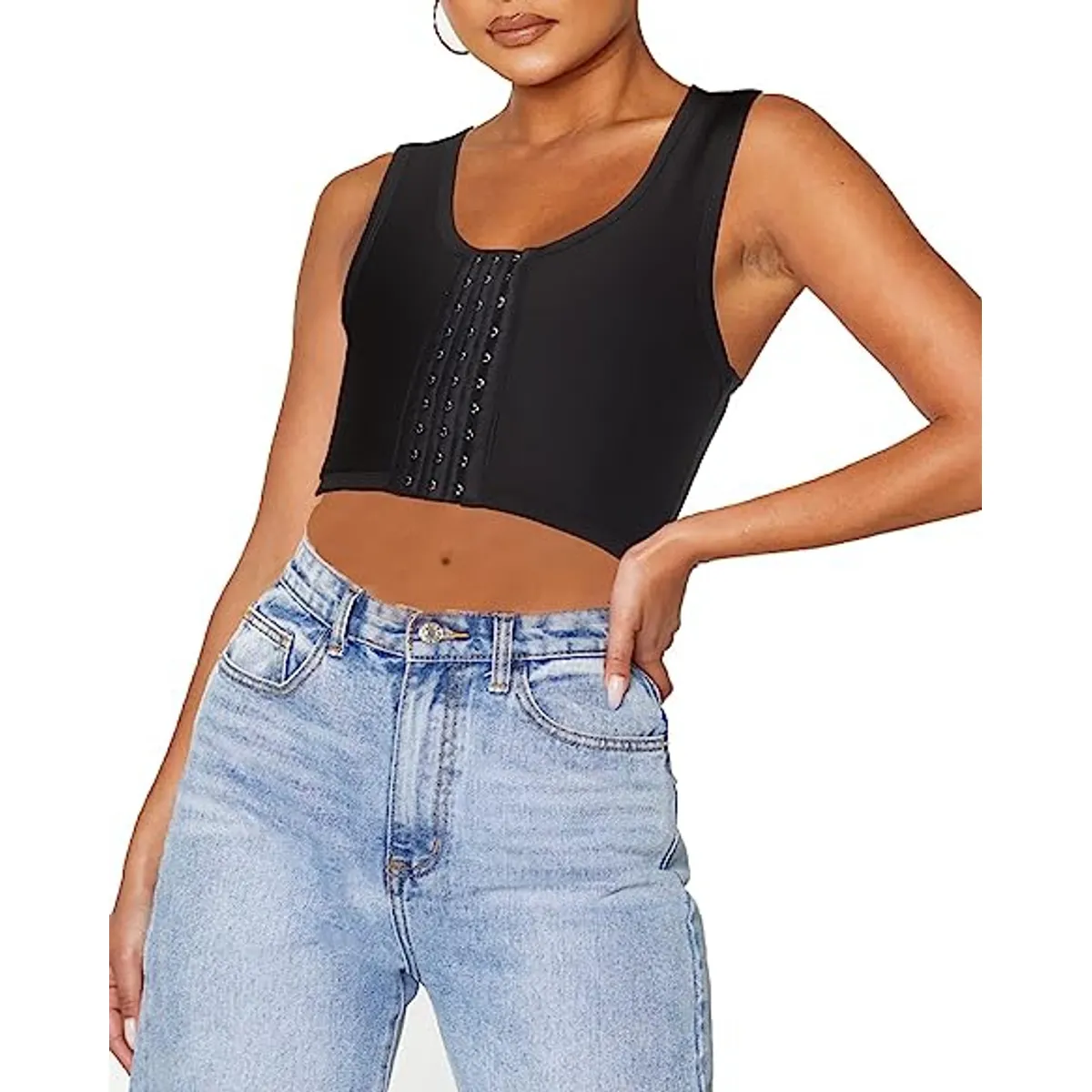 EDWINAYY - Binder Tomboy Faja De Compresion De Pechos Corset Vendaje