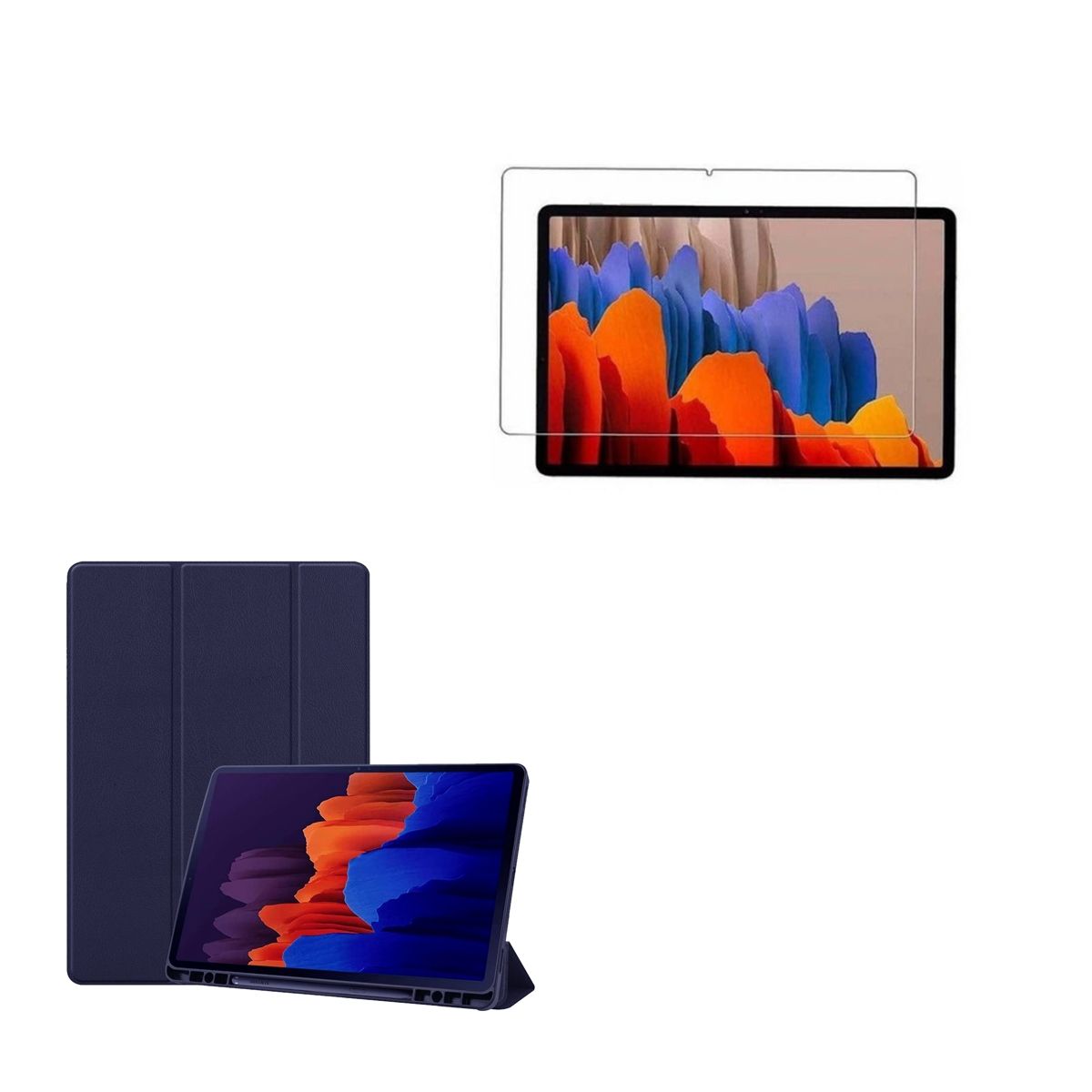 JOIGO - Carcasa Lamina Vidrio Para Tablet Samsung S8 Ultra Ranura