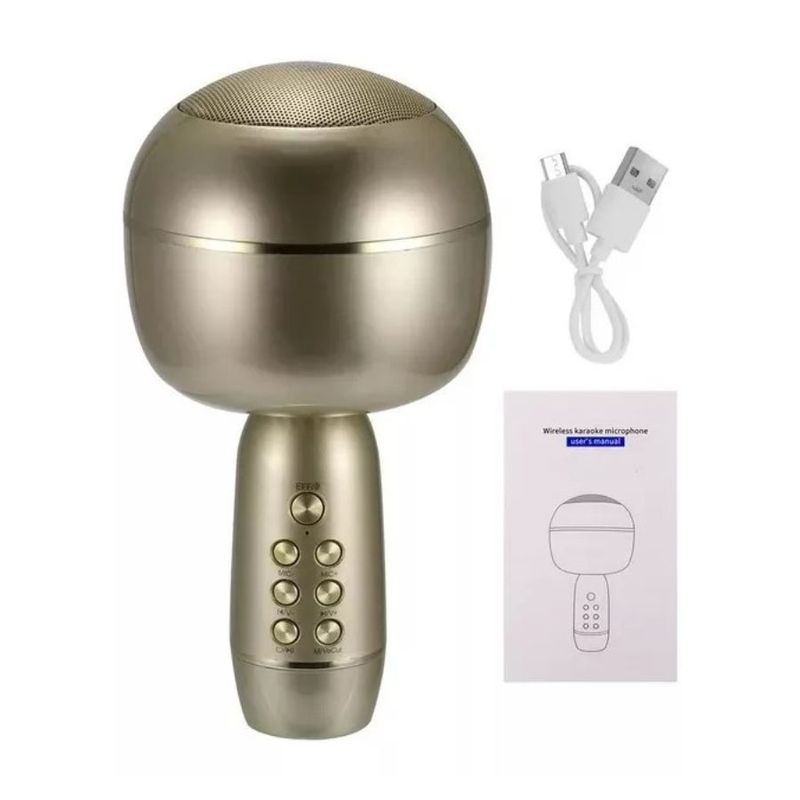 GENERICO - Micrófono Inalámbrico Usb Parlante Bluetooth Ys-09