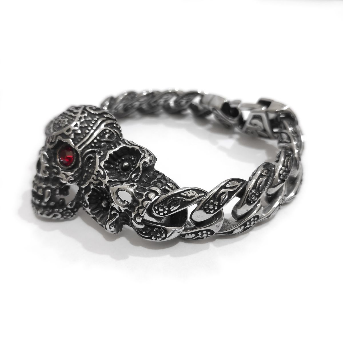 GENERICO - Pulsera De Acero Para Hombre Zeus