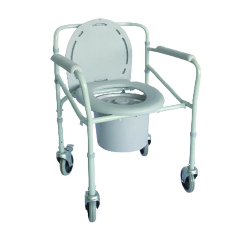 YUWELL - Baño Portátil Esmaltado con Ruedas Yuwell H023C