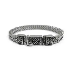 GENERICO - Pulsera De Acero Para Hombre Minerva