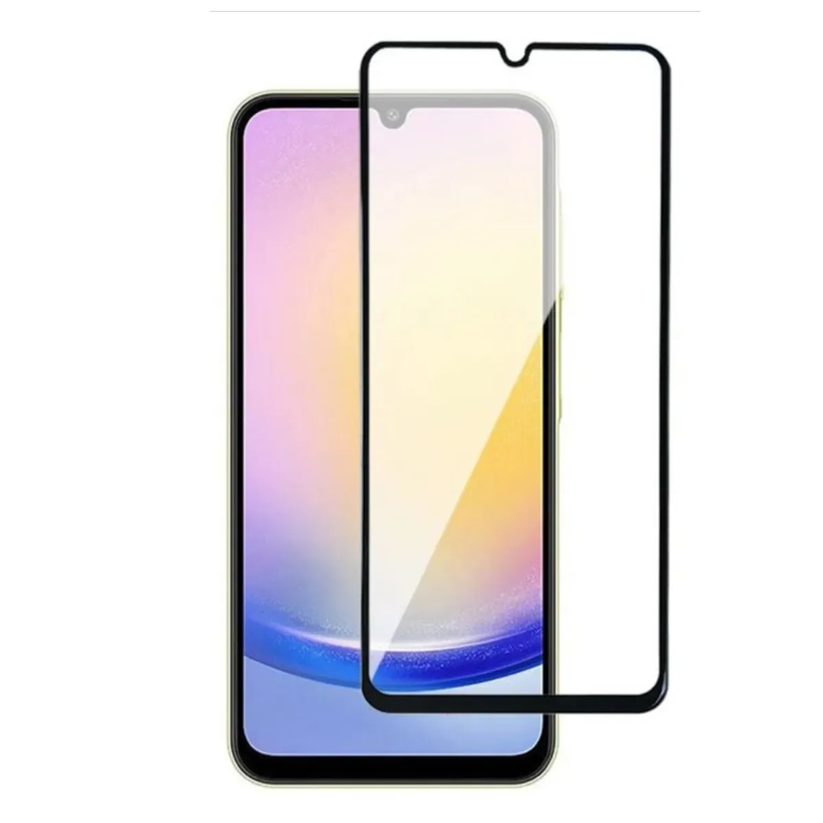 GENERICO - Lamina Mica Vidrio Templado Completa Para Samsung A25