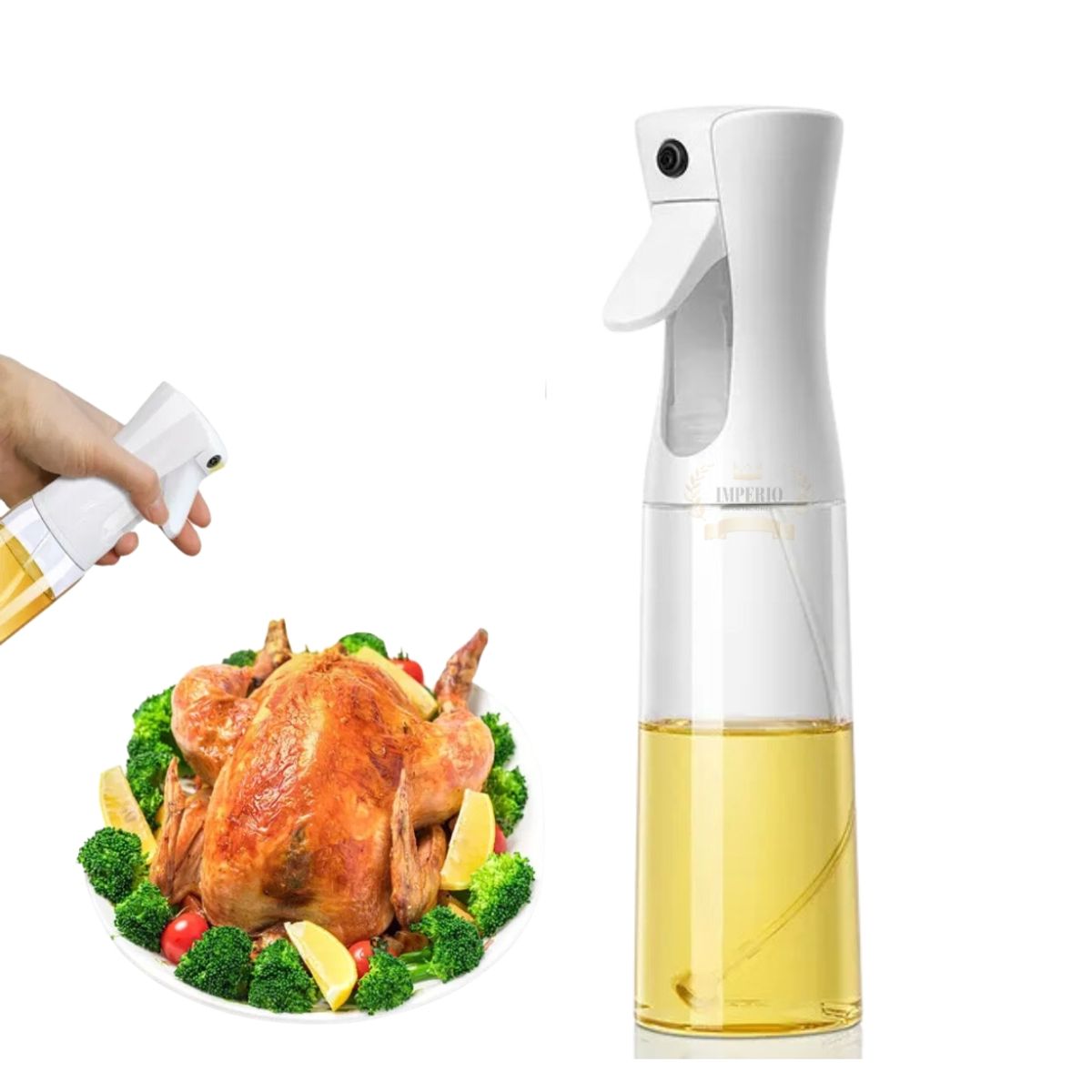 GENERICO - Botella Roceador Pulverizador Dispensador Aceite Vinagre