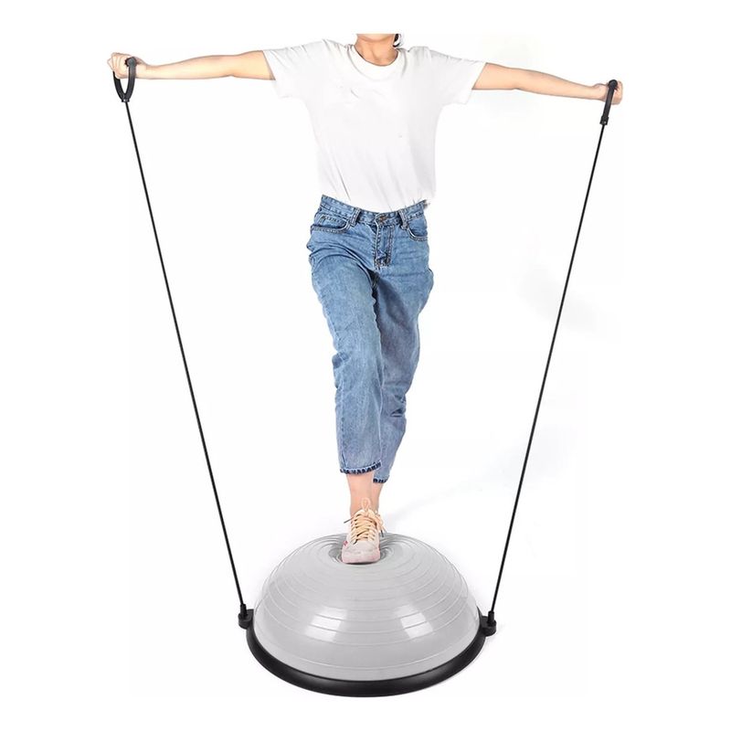 GENERICO - Balon Bosu Gym Pelota Yoga Semiesfera De Resistencia