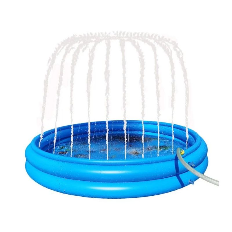 GENERICO - Piscina Inflable Con Aspersores Piscina 2 En 1 Niños