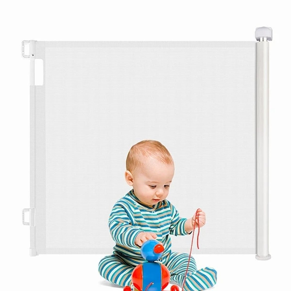 KIDSCOOL - Reja Retractil Blanca 140 Cm