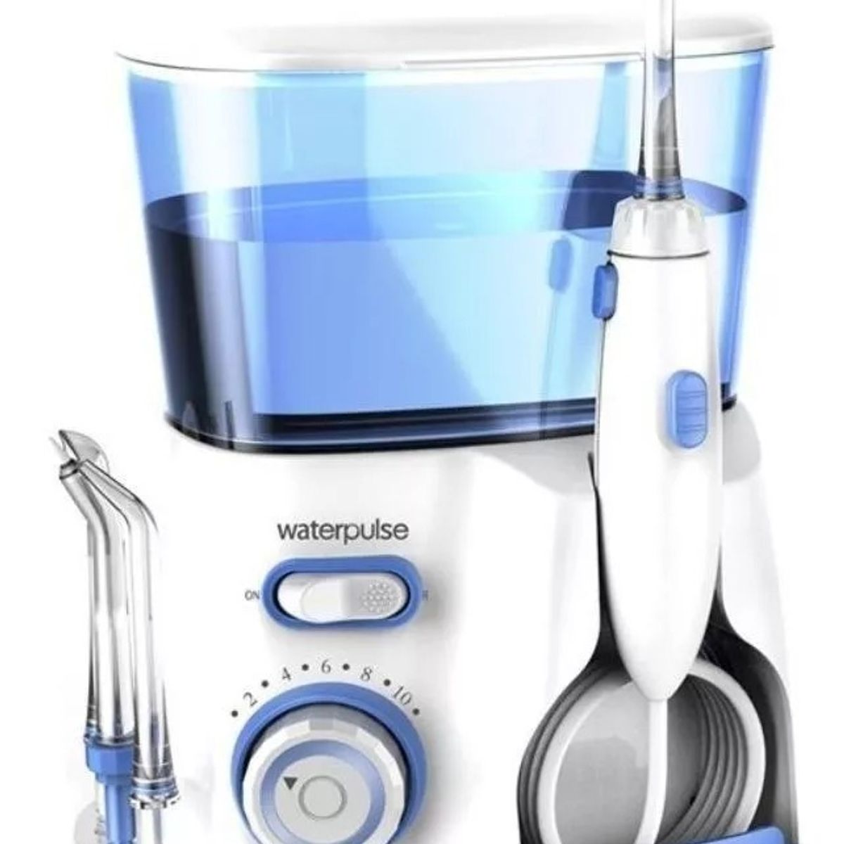 GENERICO - Profesional Irrigador De Agua Dental 600ml Con 7 Boquillas.