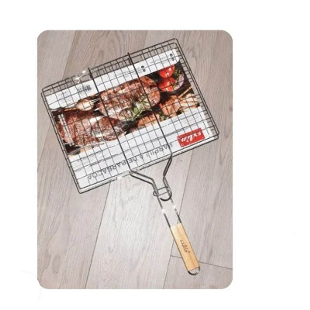 GENERICO - Parrilla Rejilla Doble para Asados