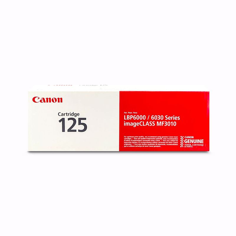 CANON - Toner Canon 125 Original Negro LBP6030W LBP6000 MF3010