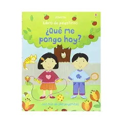 TOP10BOOKS - LIBRO Que Me Pongo Hoy? - Libro De Pegatinas