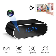 GENERICO - Camara Espia Reloj De Sobre Mesa Con Bateria