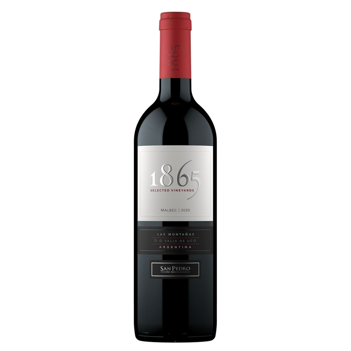 SAN PEDRO - Vino San Pedro 1865 Selected Vineyard Malbec 14° 750cc