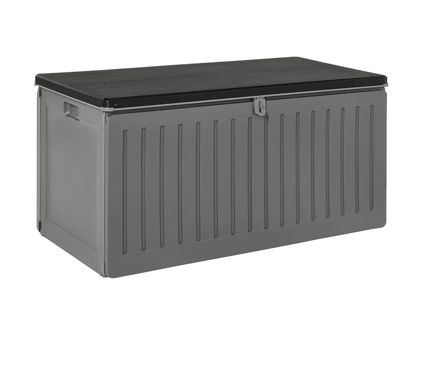Bodega Jardin Tipo Baul Negro 270 litros