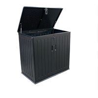 Bodega Jardín Tipo Baúl Negro 755 litros