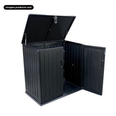 Imagen 2 del producto Bodega Jardín Tipo Baúl Negro 755 litros