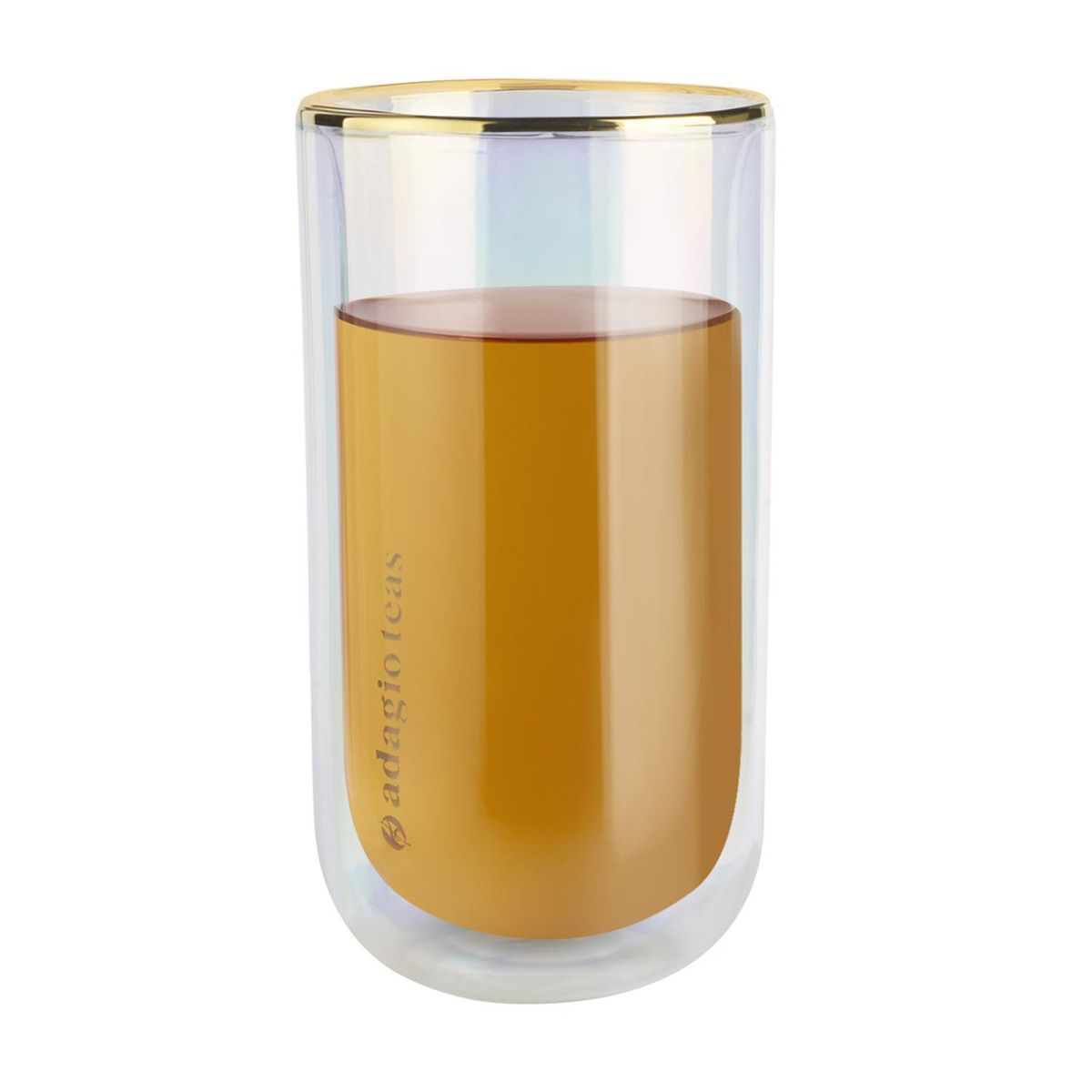 ADAGIO TEAS - Vaso Doble Vidrio Iridescent 430 ml