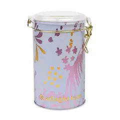 ADAGIO TEAS - Tarro Grande Flowers Lilac & Blue Almacenador de Té 8 oz
