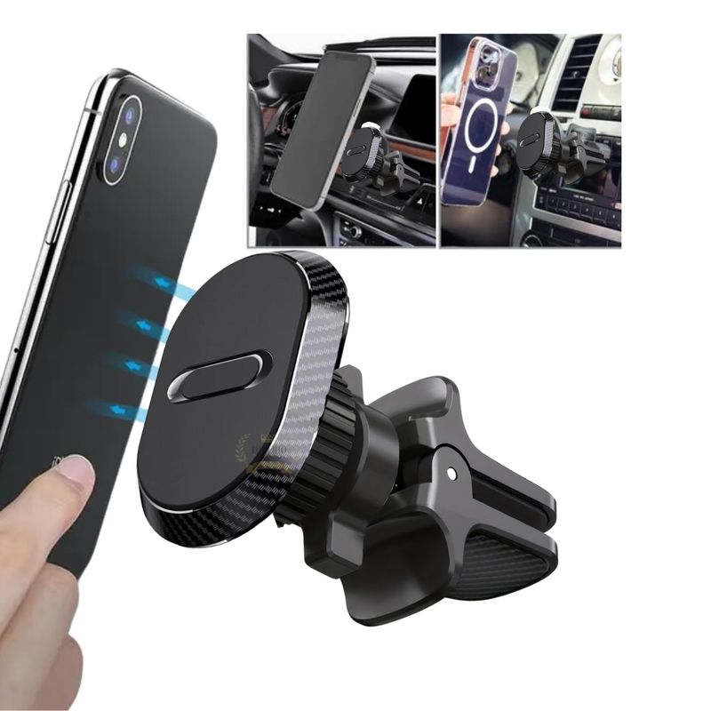GENERICO - Soporte magnético de celular para auto