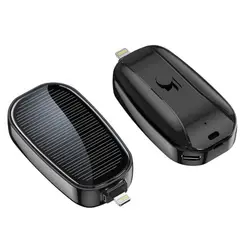 OEM - Mini Banco de Energía Llavero Solar Portátil