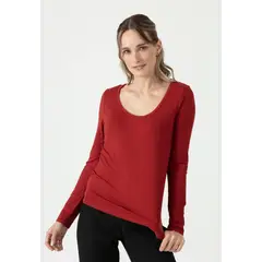 PRIVILEGE - Polera terracota