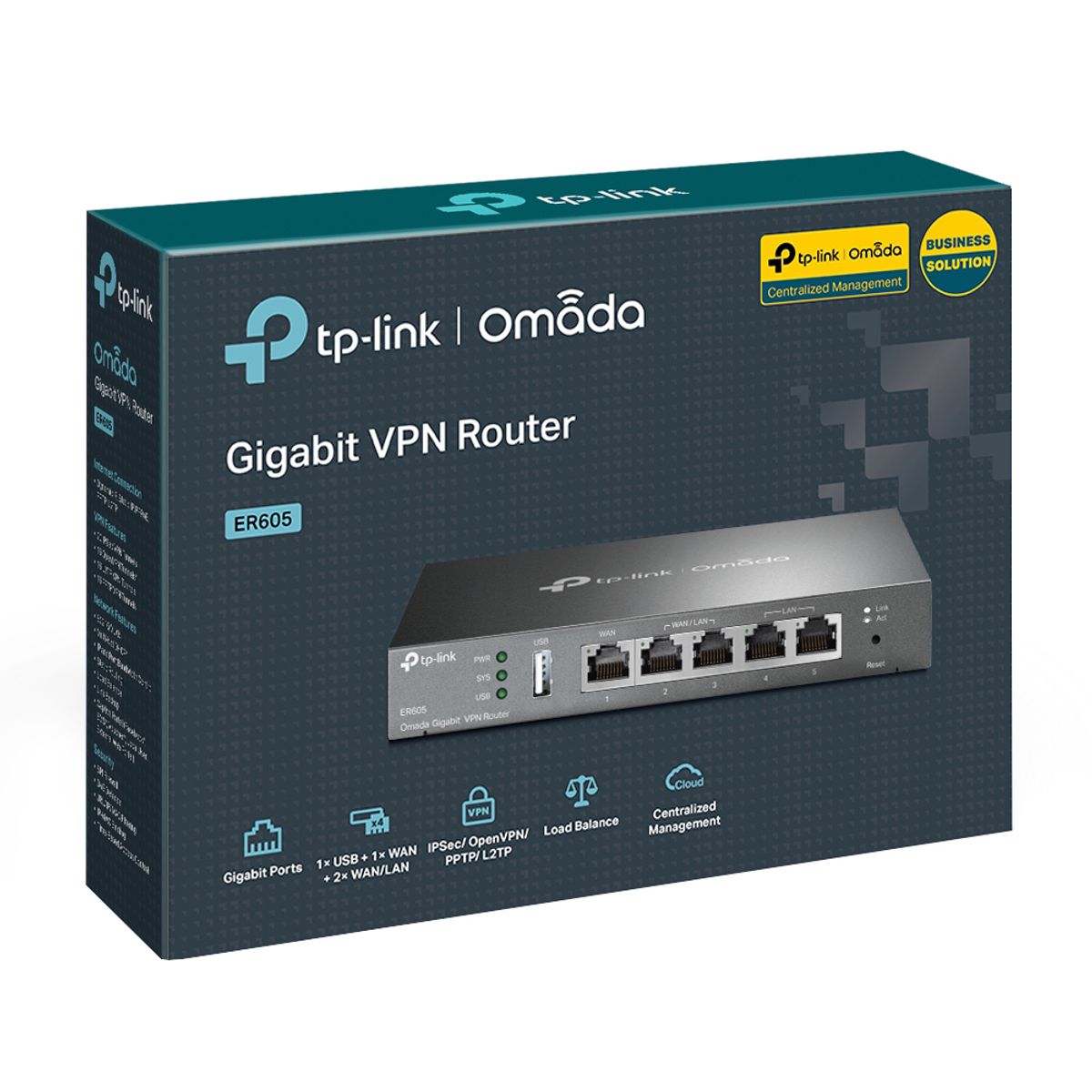 GENERICO - ROUTER VPN OMADA ER605 GIGABIT