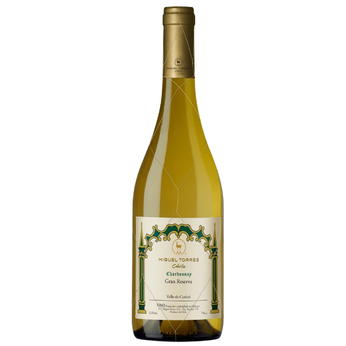 VINA MIGUEL TORRES - Vino Miguel Torres Gran Reserva Chardonnay 13,5° 750cc