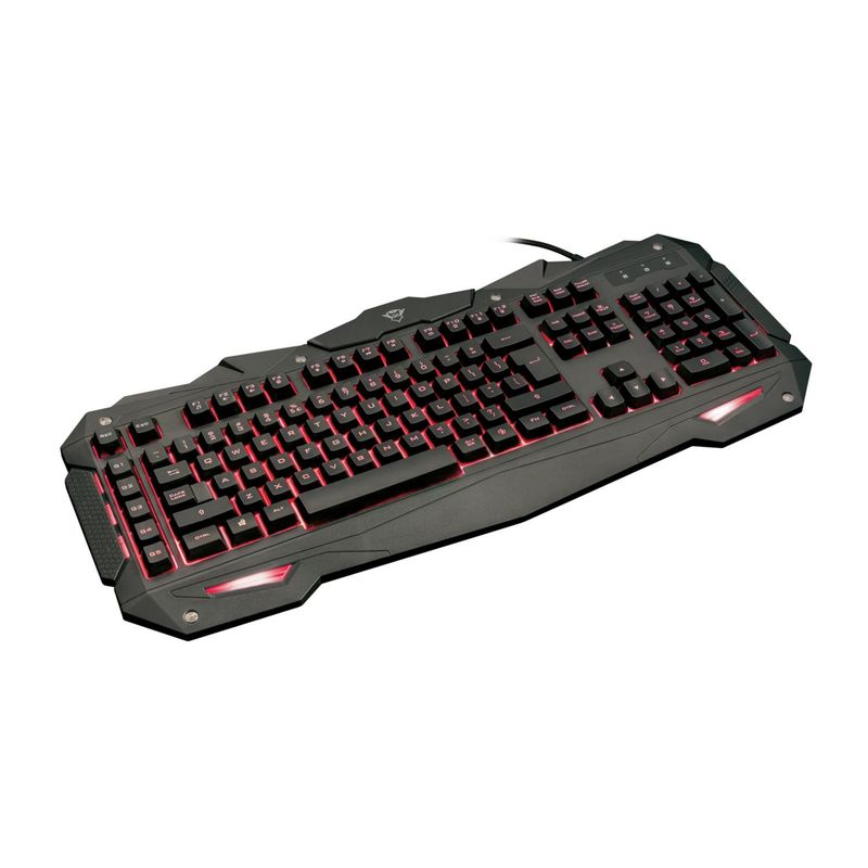 TRUST - Teclado Gamer Led De 3 Colores Gxt 840 Myra - SC