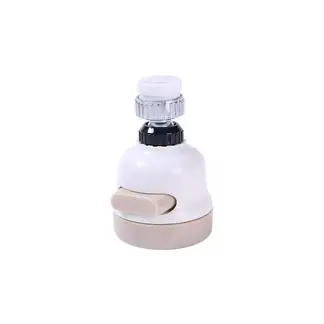 GENERICO - Grifo Ahorrador Giratorio Aireador Agua 360 Grados Acero
