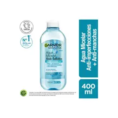 GARNIER - Agua Micelar con Ácido Salicílico 400 ml.