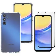 GENERICO - Carcasa Samsung A15 5g Antishock Compatible + Lamina Completa