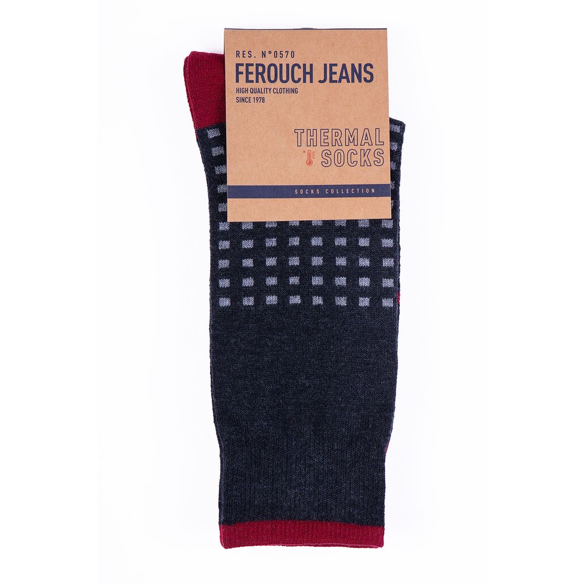 FEROUCH - Calcetin Pensilvania Gris Ferouch