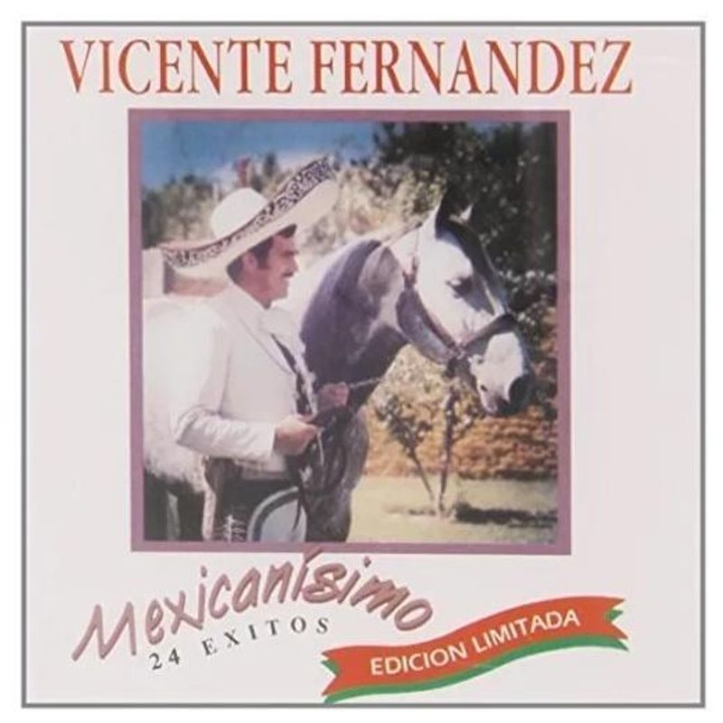 HITWAY MUSIC - VICENTE FERNANDEZ - MEXICANISIMO: 24 EXITOS - CD