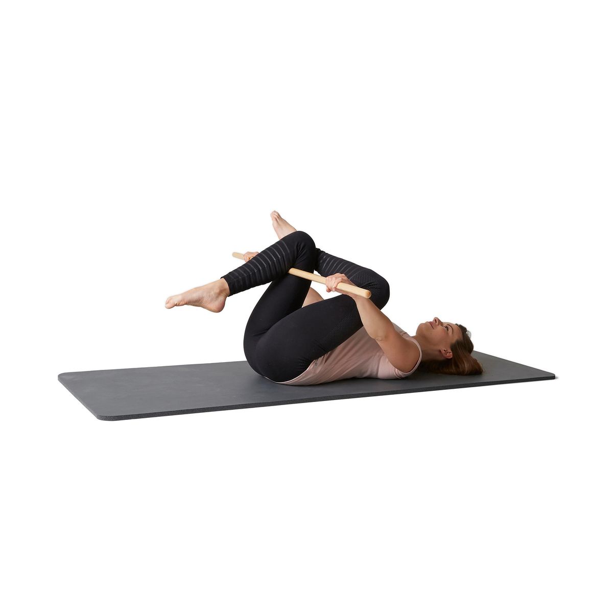 GENERICO - Bastón de madera gimnasia 120 cm x 25 mm - MK-8092