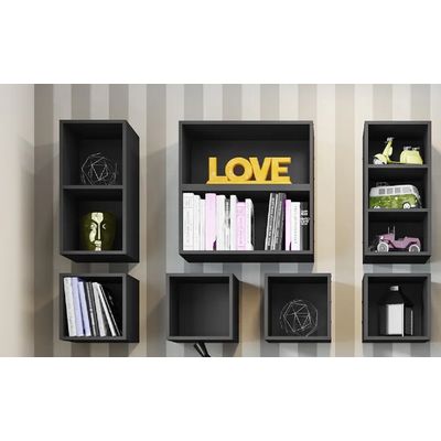 Imagen 2 del producto Estante Vertical 3 espacios Mov 1007 Grafito