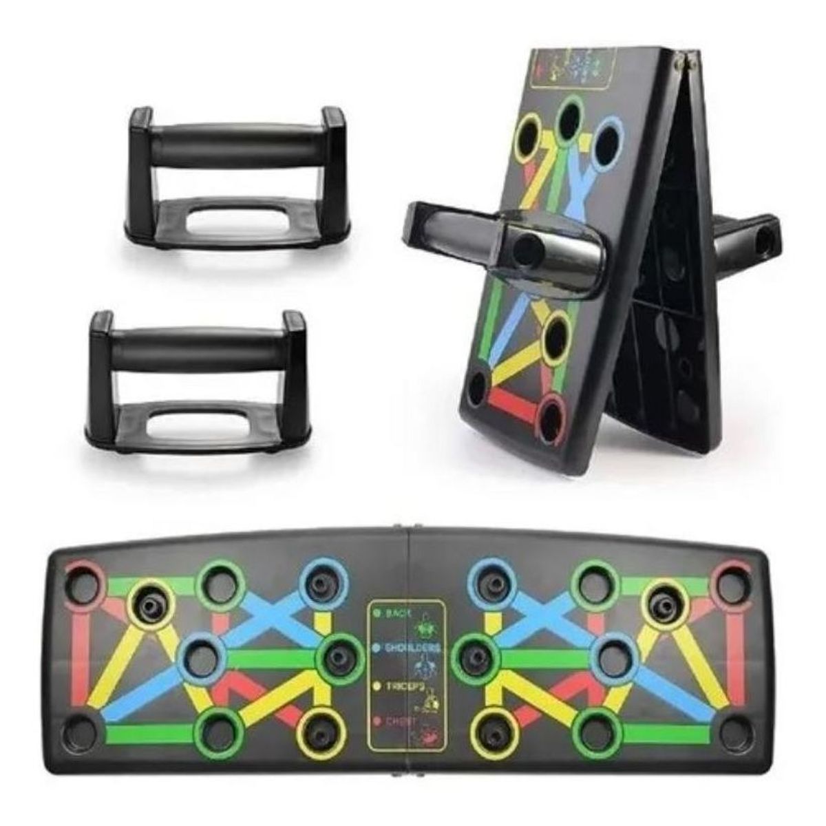 GENERICO - Tabla Para Flexiones Calistenia ejercicio Multiuso Barra Push Up fitness