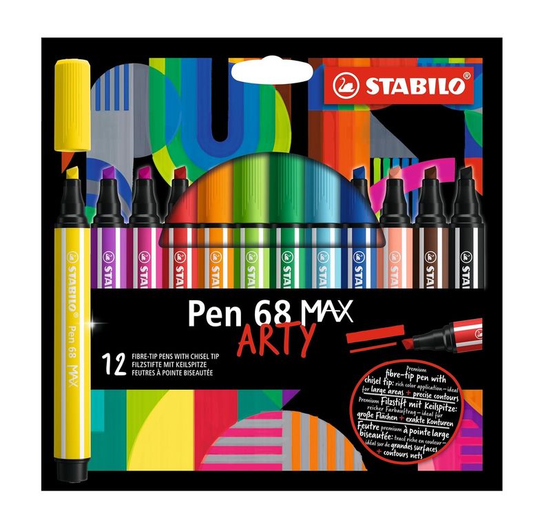 12 Colores Marcadores Rotulador Lapices Pen 68 Max