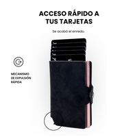 Billetera Tarjetero Anti Clonación Limited Slim Black