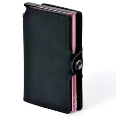 GENERICO - Billetera Tarjetero Anti Clonación Limited Slim Black