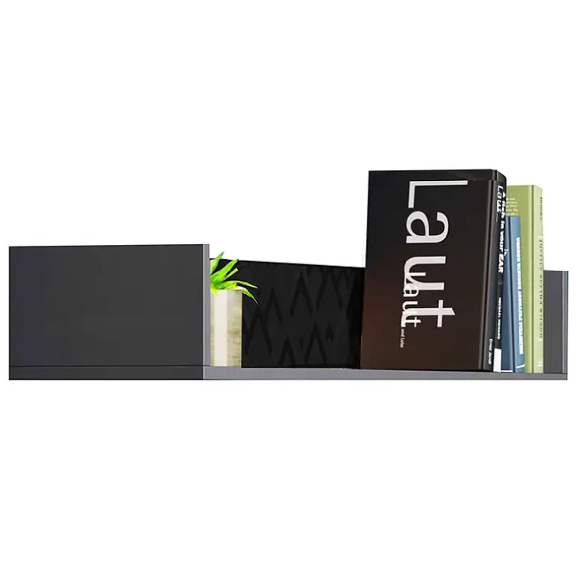 BE DESIGN - REPISA AEREA 1004 RETRO GRAFITO