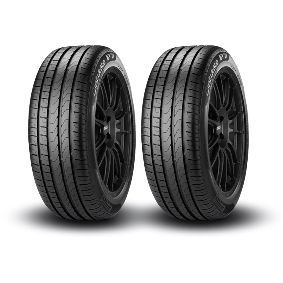 PIRELLI - SET 2 NEUMATICOS PIRELLI 205/60 R16 92W CINTURATO P7 RFT *