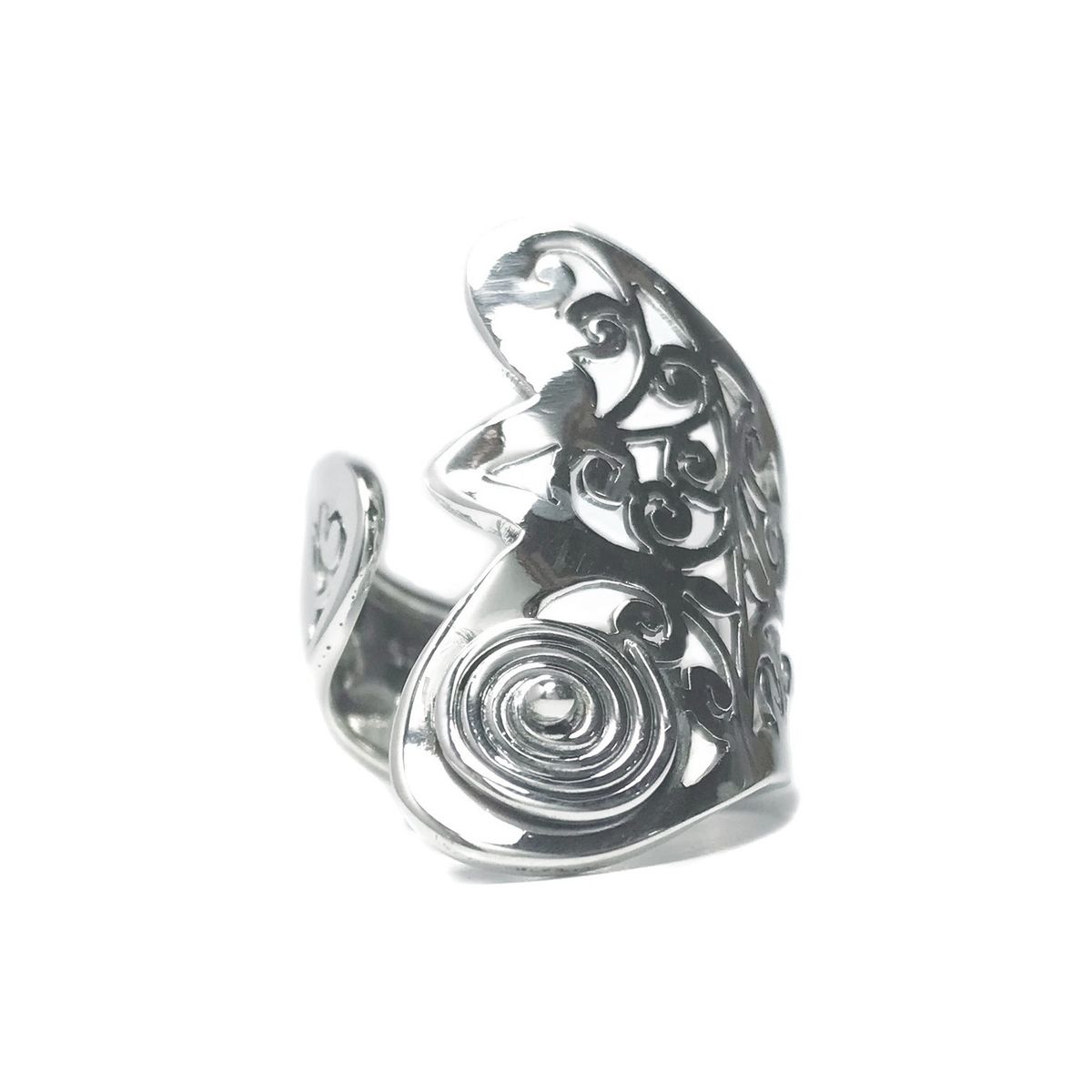 COGGIOLA - Anillo Calado Plata Fina 925