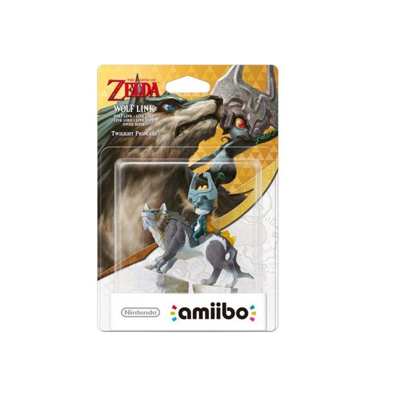 NINTENDO - Amiibo Wolf Link - Colección Twilight Princess