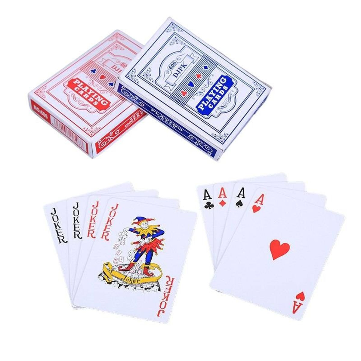 GENERICO - juego de cartas de Material de papel cartas de Póker