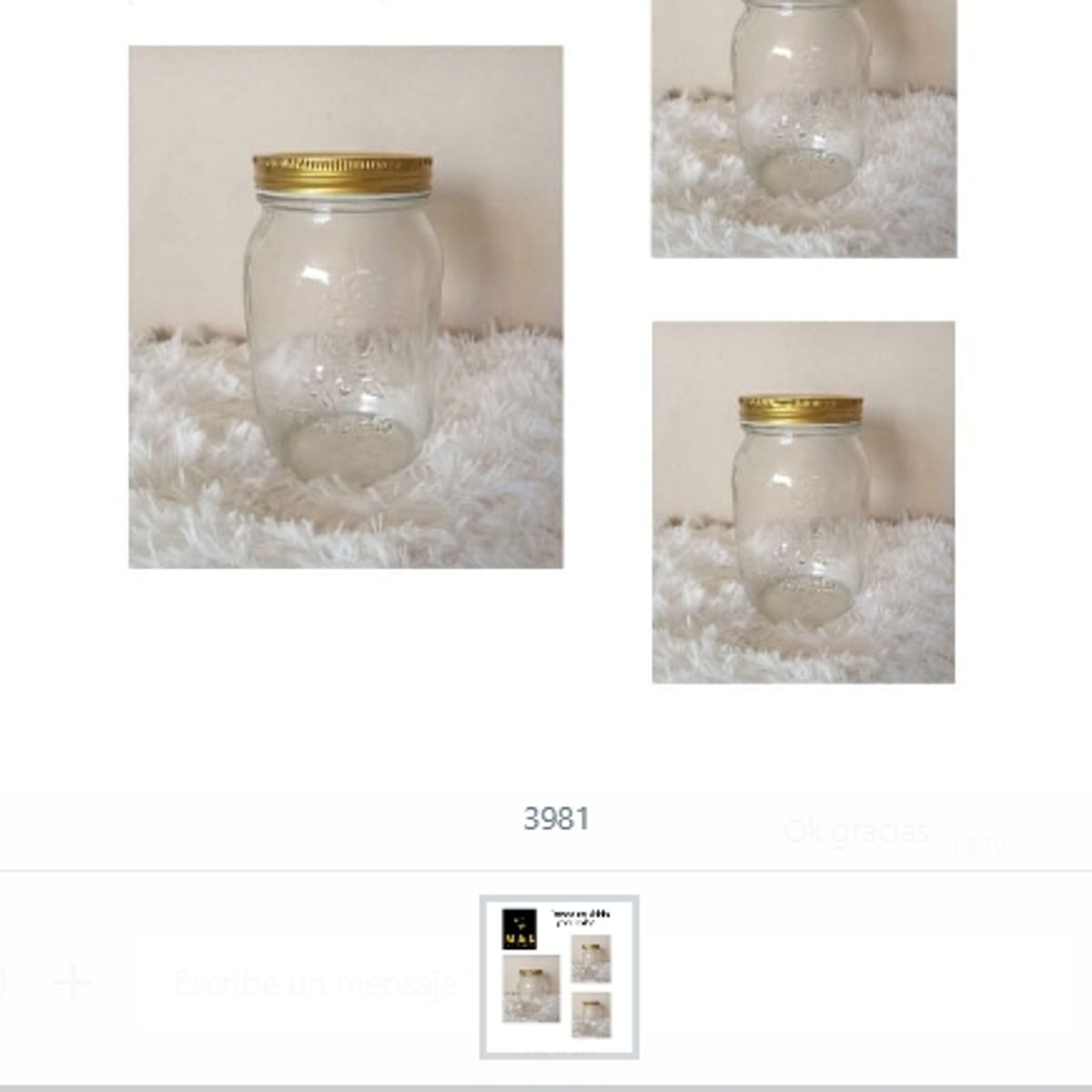 GENERICO - Frasco De Vidrio Para Salsa Cocina