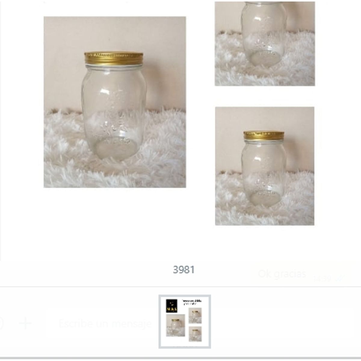 GENERICO - Frasco De Vidrio Para Salsa Cocina