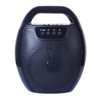 Parlante Portatil Luz Led 6 Pulgadas Bluetooth/mp3/fm